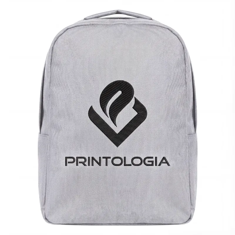 Mochila con la marca del cliente bordada
