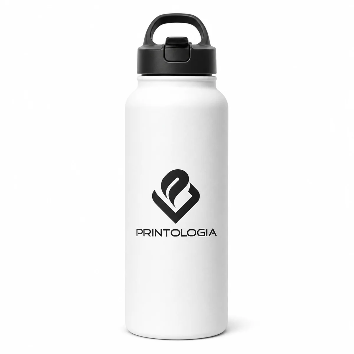 Botella deportiva personalizada con el logo de Printología