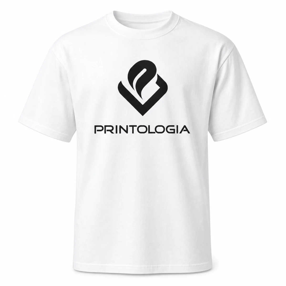 Playera personalizada con el logo de Printología