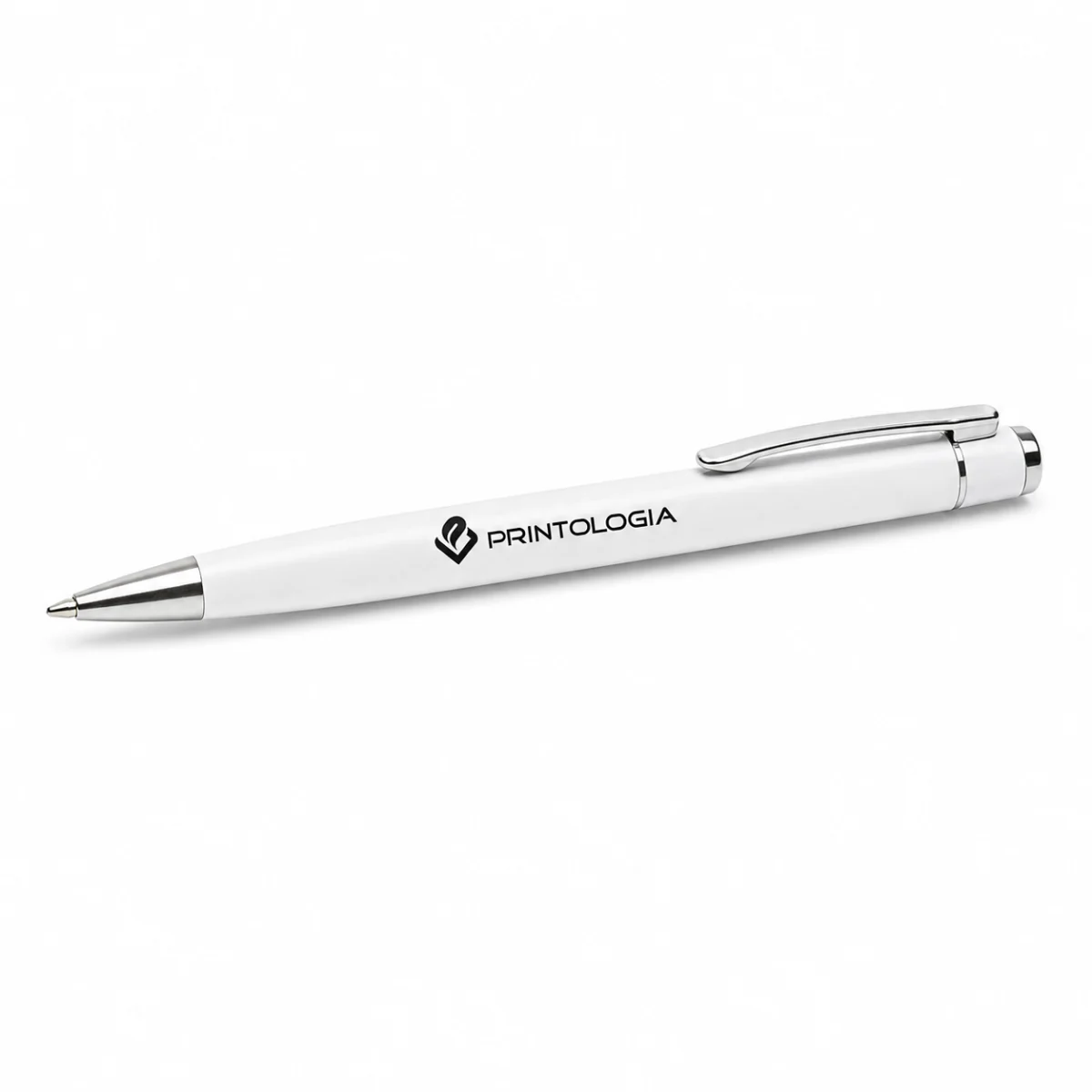 Pluma personalizada con el logo de Printología
